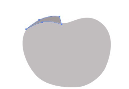 ai绘制矢量苹果的图文步骤