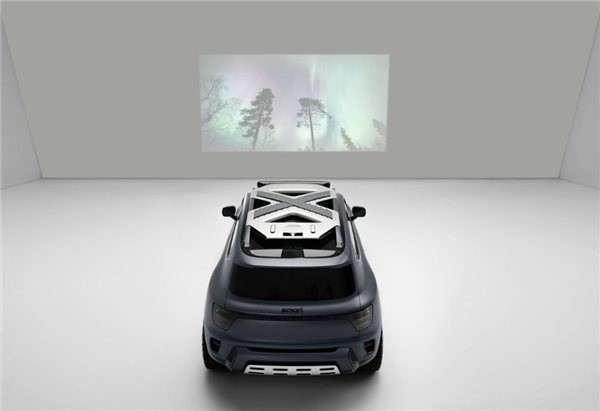 专为户外而生！smart精灵5#概念车全球首秀：自带投影仪+露营套件