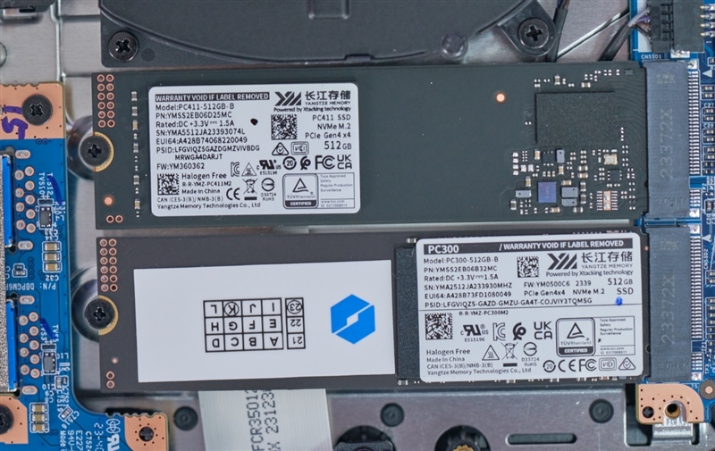 长江存储PC411 512GB SSD实测：旗舰读写性能 温度表现逆天